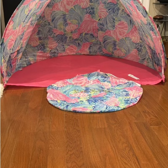 NEW Lilly Pulitzer Pop up Sun Tent/Canopy - Picture 2 of 7